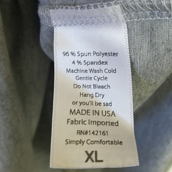 Raglan baseball  T, XL, LulaRoe Randy - Picture 4 of 5